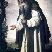 Св. Антоний на картине Франсиско де Сурбарана